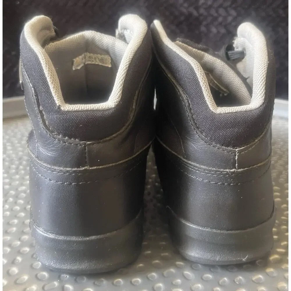 Men's Timberland Black Leather Lace Up Boots Size 6.5